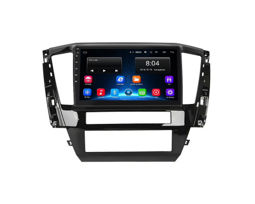 Штатная магнитола Lesko для Mitsubishi Pajero Sport III Рестайлинг 2019-н.в. экран 10" 2/32Gb Wi-Fi GPS Base