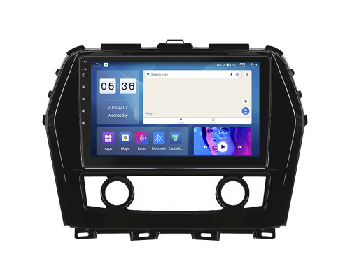 Штатная магнитола Lesko для Nissan Maxima VIII (A36) 2015-2018 экран 10" 2/32Gb CarPlay 4G Wi-Fi GPS Prime