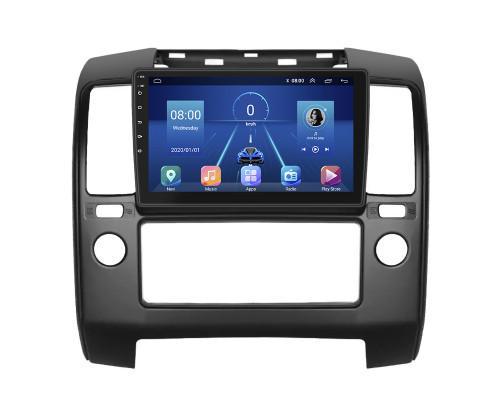 Штатная магнитола Lesko для Nissan Pathfinder III 2004-2010 экран 9" 2/32Gb 4G Wi-Fi GPS Top