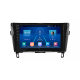 Штатная магнитола Lesko для Nissan Qashqai II 2013-2019 экран 10" 6/128Gb 4G Wi-Fi GPS Top