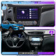 Штатная магнитола Lesko для Nissan Qashqai II Рестайлинг 2017-н.в. экран 10" 1/16Gb Wi-Fi GPS Base