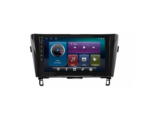 Штатная магнитола Lesko для Nissan Qashqai II Рестайлинг 2017-н.в. экран 10" 4/64Gb 4G Wi-Fi GPS Top