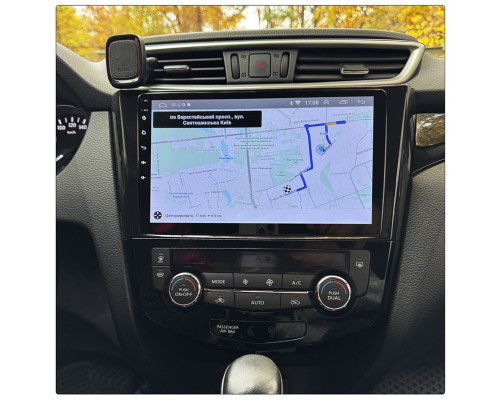 Штатная магнитола Lesko для Nissan Qashqai II Рестайлинг 2017-н.в. экран 10" 6/128Gb 4G Wi-Fi GPS Top
