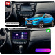 Штатная магнитола Lesko для Nissan Rogue II 2013-2016 экран 10" 2/32Gb Wi-Fi GPS Base