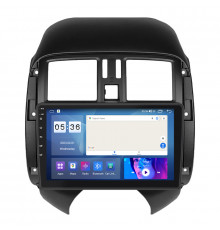 Штатная магнитола Lesko для Nissan Sunny N17 2012-2014 экран 9" 2/32Gb CarPlay 4G Wi-Fi GPS Prime