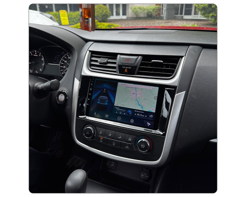Штатная магнитола Lesko для Nissan Teana III 2012-2020 экран 9" 2/32Gb CarPlay 4G Wi-Fi GPS Prime
