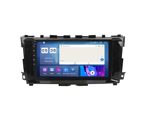 Штатная магнитола Lesko для Nissan Teana III 2012-2020 экран 9" 4/64Gb CarPlay 4G Wi-Fi GPS Prime