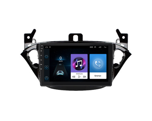 Штатная магнитола Lesko для Opel Adam I 2013-2019 экран 9" 1/16Gb Wi-Fi GPS Base