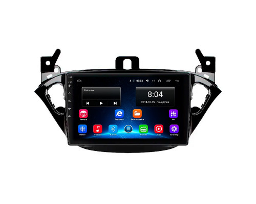 Штатная магнитола Lesko для Opel Adam I 2013-2019 экран 9" 2/32Gb Wi-Fi GPS Base