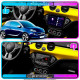 Штатная магнитола Lesko для Opel Adam I 2013-2019 экран 9" 2/32Gb Wi-Fi GPS Base