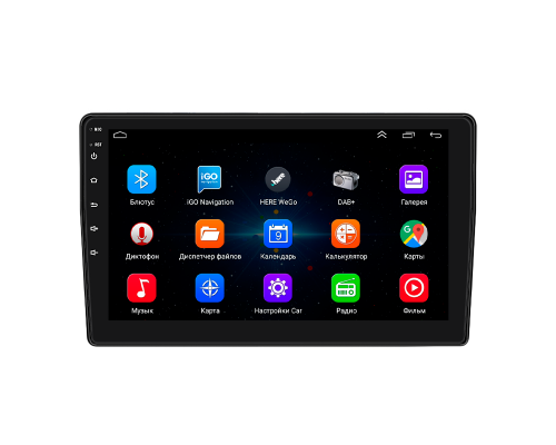 Штатная магнитола Lesko для Opel Corsa D Рестайлинг II 2011-2014 экран 9" 1/16Gb Wi-Fi GPS Base