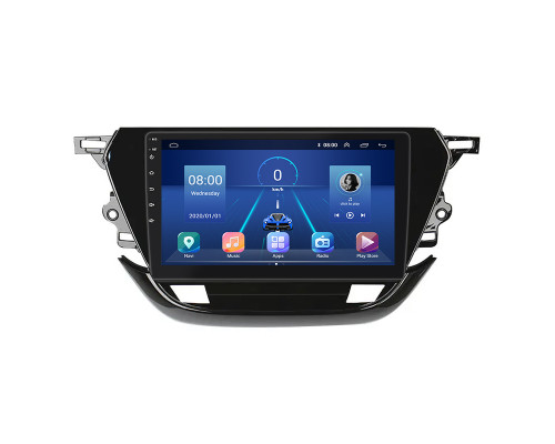 Штатная магнитола Lesko для Opel Corsa F 2019-н.в. экран 9" 6/128Gb 4G Wi-Fi GPS Top