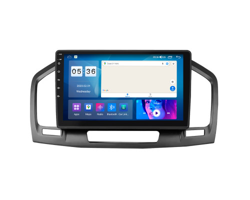 Штатная магнитола Lesko для Opel Insignia I 2008-2013 экран 9" 4/64Gb CarPlay 4G Wi-Fi GPS Prime