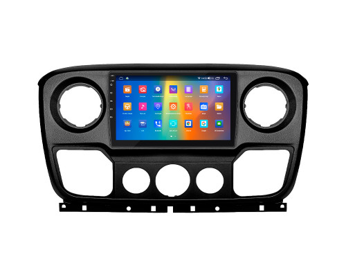 Штатная магнитола Lesko для Opel Movano B 2010-2019 экран 10" 2/32Gb CarPlay 4G Wi-Fi GPS Prime
