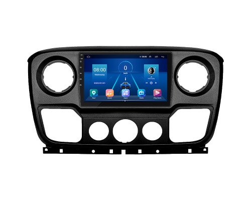Штатная магнитола Lesko для Opel Movano B 2010-2019 экран 10" 4/32Gb 4G Wi-Fi GPS Top