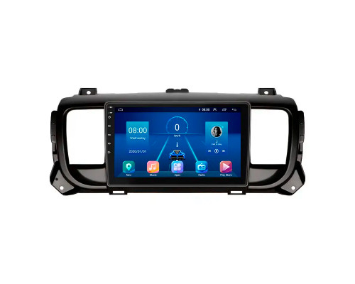 Штатная магнитола Lesko для Opel Vivaro C 2019-н.в. экран 9" 6/128Gb 4G Wi-Fi GPS Top