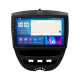 Штатная магнитола Lesko для Peugeot 107 I 2005-2009 экран 10" 2/32Gb CarPlay 4G Wi-Fi GPS Prime
