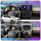 Штатная магнитола Lesko для Peugeot 108  2014-2021 экран 10" 1/16Gb Wi-Fi GPS Base