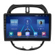 Штатная магнитола Lesko для Peugeot 206  1998-2012 экран 9" 6/128Gb 4G Wi-Fi GPS Top