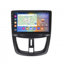Штатная магнитола Lesko для Peugeot 207 I 2006-2009 экран 9" 2/32Gb CarPlay 4G Wi-Fi GPS Prime