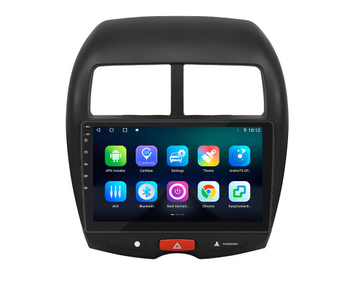 Штатная магнитола Lesko для Peugeot 4008  2012-2017 экран 10" 4/32Gb 4G Wi-Fi GPS Top