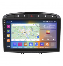 Штатная магнитола Lesko для Peugeot 408 I 2012-2017 экран 9" 2/32Gb CarPlay 4G Wi-Fi GPS Prime