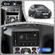 Штатная магнитола Lesko для Peugeot 408 I Рестайлинг 2017-н.в. экран 9" 2/32Gb Wi-Fi GPS Base
