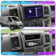 Штатная магнитола Lesko для Peugeot Boxer II 2006-2011 экран 9" 2/32Gb 4G Wi-Fi GPS Top