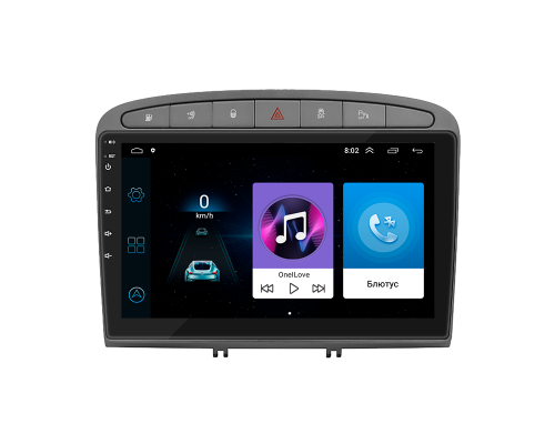 Штатная магнитола Lesko для Peugeot RCZ I Рестайлинг 2012-2015 экран 9" 1/16Gb Wi-Fi GPS Base