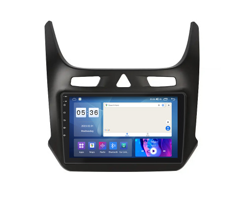 Штатная магнитола Lesko для Ravon R4  2016-2020 экран 9" 4/64Gb CarPlay 4G Wi-Fi GPS Prime