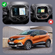 Штатная магнитола Lesko для Renault Captur I 2012-2017 экран 9" 2/32Gb Wi-Fi GPS Base