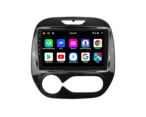 Штатная магнитола Lesko для Renault Captur I Рестайлинг 2017-2019 экран 9" 1/16Gb Wi-Fi GPS Base