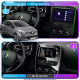 Штатная магнитола Lesko для Renault Clio IV 2012-2016 экран 9" 4/64Gb 4G Wi-Fi GPS Top