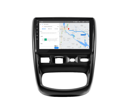 Штатная магнитола Lesko для Renault Duster I 2010-2015 экран 9" 2/32Gb Wi-Fi GPS Base