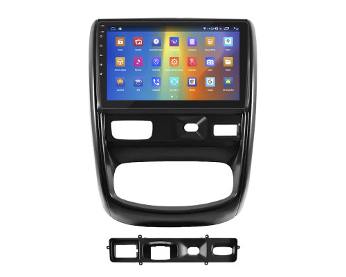Штатная магнитола Lesko для Renault Duster I 2010-2015 экран 9" 2/32Gb CarPlay 4G Wi-Fi GPS Prime