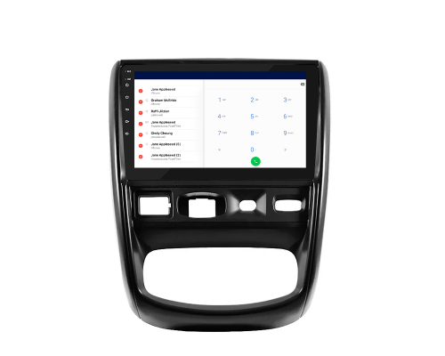 Штатная магнитола Lesko для Renault Duster I 2010-2015 экран 9" 4/64Gb 4G Wi-Fi GPS Top