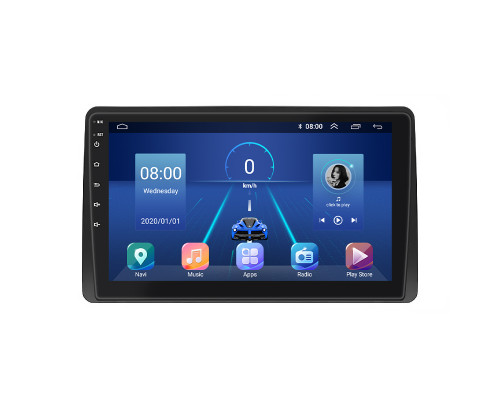 Штатная магнитола Lesko для Renault Duster II 2020-н.в экран 10" 4/64Gb 4G Wi-Fi GPS Top