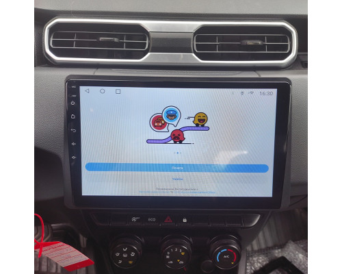 Штатная магнитола Lesko для Renault Duster II 2020-н.в экран 10" 6/128Gb 4G Wi-Fi GPS Top