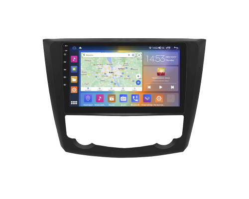 Штатная магнитола Lesko для Renault Kadjar I 2015-2018 экран 9" 2/32Gb CarPlay 4G Wi-Fi GPS Prime