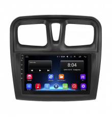 Штатная магнитола Lesko для Renault Logan II ver 2 2012-2018 экран 10" 2/32Gb Wi-Fi GPS Base