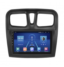 Штатная магнитола Lesko для Renault Logan II ver 2 2012-2018 экран 10" 2/32Gb 4G Wi-Fi GPS Top