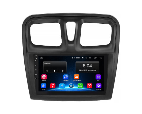 Штатная магнитола Lesko для Renault Logan II Рестайлинг ver 2 2018-н.в экран 9" 2/32Gb Wi-Fi GPS Base
