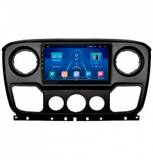 Штатная магнитола Lesko для Renault Master III 2010-2019 экран 10" 6/128Gb 4G Wi-Fi GPS Top