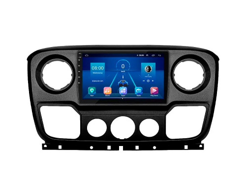 Штатная магнитола Lesko для Renault Master III 2010-2019 экран 10" 6/128Gb 4G Wi-Fi GPS Top