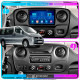 Штатная магнитола Lesko для Renault Master III 2010-2019 экран 10" 6/128Gb 4G Wi-Fi GPS Top