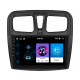 Штатная магнитола Lesko для Renault Sandero II Рестайлинг 2018-н.в экран 10" 1/16Gb Wi-Fi GPS Base