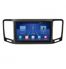 Штатная магнитола Lesko для SEAT Alhambra II 2010-2015 экран 9" 4/64Gb 4G Wi-Fi GPS Top