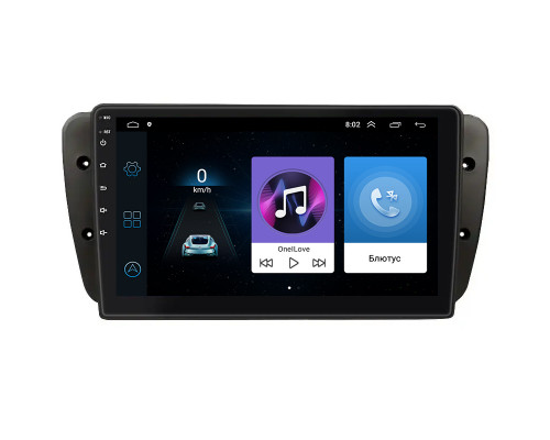 Штатная магнитола Lesko для SEAT Ibiza IV 2008-2012 экран 9" 1/16Gb Wi-Fi GPS Base