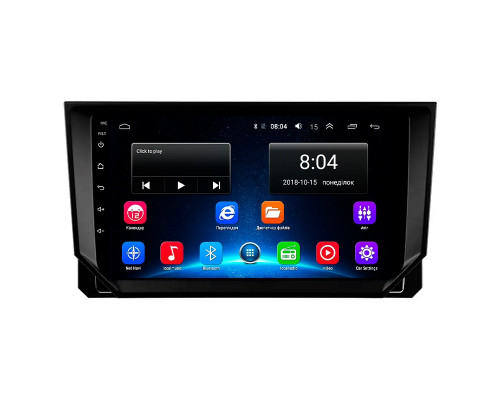 Штатная магнитола Lesko для SEAT Ibiza IV Рестайлинг 2 2015-2017 экран 9" 2/32Gb Wi-Fi GPS Base