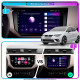 Штатная магнитола Lesko для SEAT Ibiza V 2017-2021 экран 9" 2/32Gb Wi-Fi GPS Base